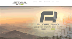 Desktop Screenshot of groupe-altiplano.com